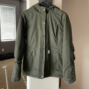 Carhartt Army Green full swing jacket